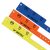 Vinyl wristbands 3 TAB - 1 colour printed